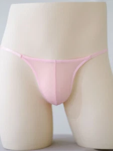 Sexy Mens Spandex G-string Seamless Thong Pouch Briefs Bikini T-Back Underwear - Picture 1 of 25
