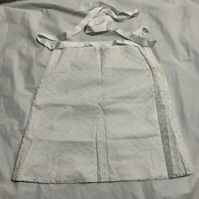 Falda blanca hasta la rodilla Forever 21 para mujer talla pequeña Foto 1 de 4