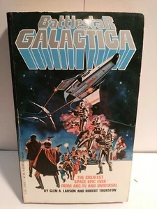 Battlestar Galactica 1978 Glen Larson - Robert Thurston Paperback MPB 3 - Picture 1 of 4