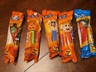5X NEW PEZ CANDY DISPENSERS HALLOWEEN PUMPKIN GHOSTS WICKED GREEN WITCH! s197