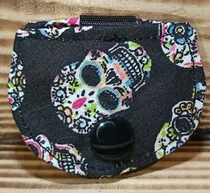 Hundemarkentasche Totenkopf/ Handgefertigt - Bild 1 von 3