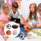 Sport Stressbälle - Fußball, Basketball, Fußball, Baseball - Kinder Lüftungsspielzeug