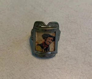 Vintage Gene Autry Saddle Ring Adjustable - Picture 1 of 12