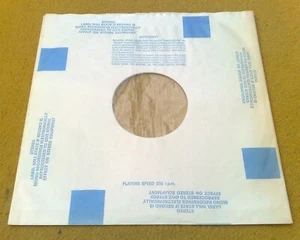UK DECCA GROUP LP INNER EARLY 70'S STEREO INNER NO DATE CODE PEEPHOLE FRIENDLY - Picture 1 of 2