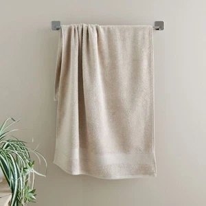 Catherine Lansfield Natural Bath Towel - Picture 1 of 5