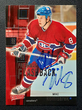 MIKE KOMISAREK AUTHENTIC AUTOGRAPH 2003-04 UPPER DECK VICTORY NO FF26      91669
