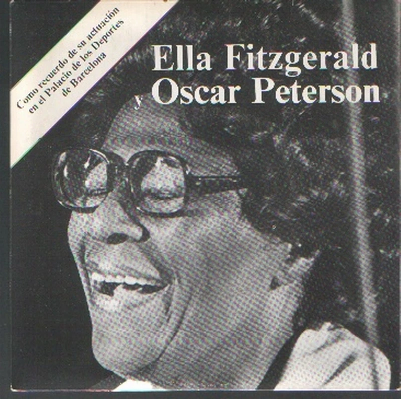 ELLA FITZERALD / OSCAR PETERSON 7"PS Spain 1973 Don't cha go 'away mad PROMO - Image 1 of 1