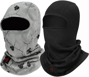 LANLFY 2PACK FR Balaclava Welding Hood 100% Cotton Full Face Cover Mask HRC2 Nec - Picture 1 of 7