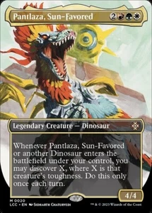 Pantlaza, Sun-Favored Borderless #20 | LCC Lost Caverns of Ixalan | MTG - Picture 1 of 1