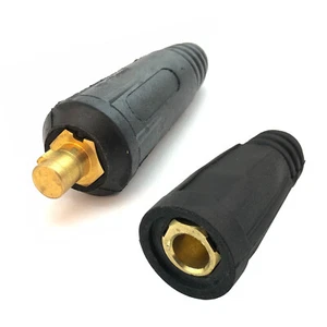 Male & Female Cable Plug Connector 10-25 DINSE 100-200 Amp - Bild 1 von 6