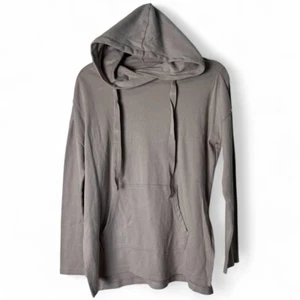 Sudadera con capucha Pact Airplane para mujer con abertura lateral fácil algodón orgánico beige talla S - Imagen 1 de 9