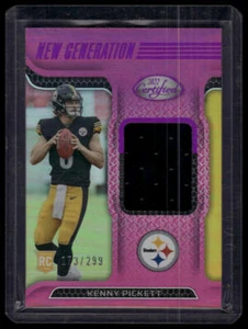 2022 Panini Certified #NGJ-KP Kenny Pickett New Gen Jerseys Mirror Pink #/299 - Picture 1 of 2