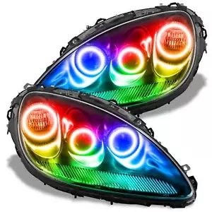 Oracle Fog Light Set - Fits Chevrolet Corvette C6 2005-2013 ORACLE ColorSHIFT Ha - Picture 1 of 8