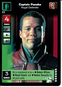 STAR WARS YOUNG JEDI REFLECTIONS SUPER RARE CAPTAIN PANAKA, ROYAL DEFENDER - Picture 1 of 1