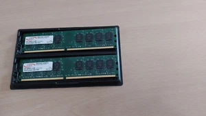 2x 4GB 8GB DDR2 800 Mhz RAM PC Speicher PC6400 240 pin PC2-6400 PC2-6400U Intel - Bild 1 von 2