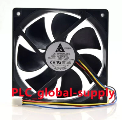  AFB1212VH 1PCS New original  Delta PWM 12025 12V 0.60A 120*120*25mm cooling fan - Image 1 of 4
