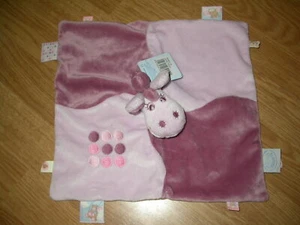 Doudou Peluche Jack Âne Esel Mule Donkey Tidou Noukies Violet plat Cheval Horse - Foto 1 di 1