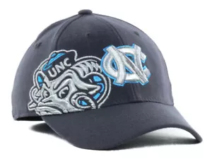 North Carolina Tar Heels Men's Top of the World NCAA Molten Flex Fit Hat Cap - Picture 1 of 4