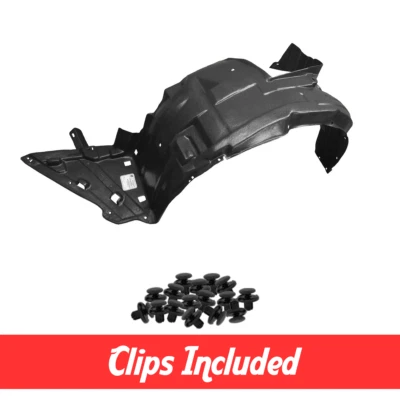 Front Left Driver Side Fender Liner w/ Clips For 2011-2016 Honda CR-Z HO1248140 Foto 1 de 4