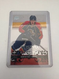 08/09 UD SERIES 1 SHAWN MATTHIAS YOUNG GUNS RC SP ROOKIE #219 - Picture 1 of 2