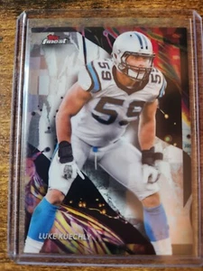2024 Topps Finest Luke Kuechly Uncommon #106 Carolina Panthers - Picture 1 of 2
