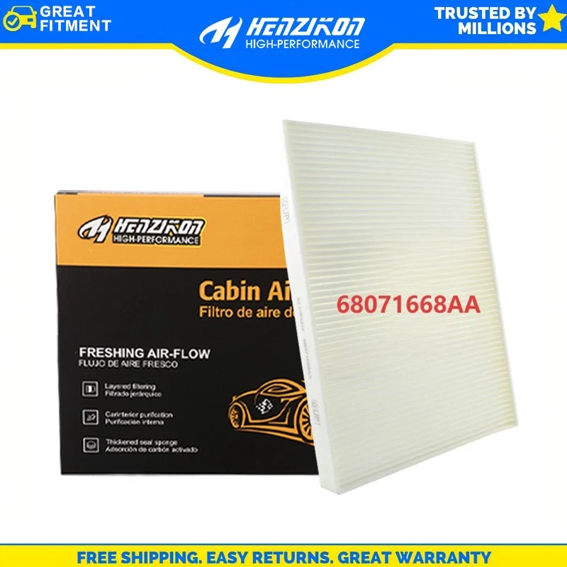 Cabin AC Fresh Air FIlter For 2011-2021 Dodge Challenger Charger Chrysler 300 - Image 1 of 1