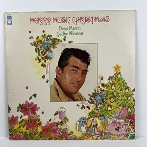 Merry Music Christmas Dean Martin & Jackie Gleason LP Vinyl Capitol SL-6881 - Picture 1 of 4