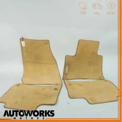 Juego de alfombrillas delanteras y traseras izquierda y derecha para Porsche Cayenne 958 11-18 OEM Foto 1 de 4