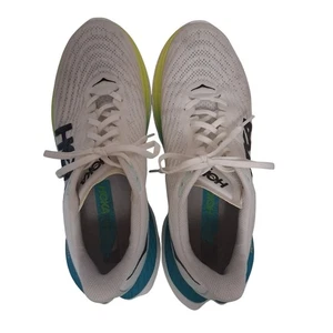 Sneakers da corsa leggere HOKA One Mach 5 uomo bianco/blu/verde TG 11D - Foto 1 di 16