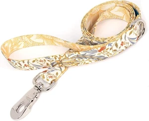 MORRIS flora flowers - 1.00 inch dog leash quality polyester fadeproof, USA MADE - Picture 1 of 7