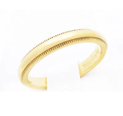 Anel Tiffany & Co Together Milgrain em ouro 18K Aro 20 8 inches com certificado - Image 1 of 4