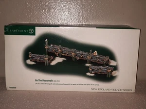Department 56 New England Village "On The Boardwalk" (3er Set) - Bild 1 von 5