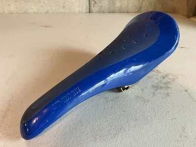Vintage 1984 GT BMX Stamped Old School BMX Ariake Saddle - Blue - Image 1 of 4