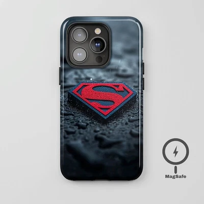 Capa resistente Superman Super Hero iPhone MagSafe para Apple iPhone série 14-16 - Imagem 1 de 4
