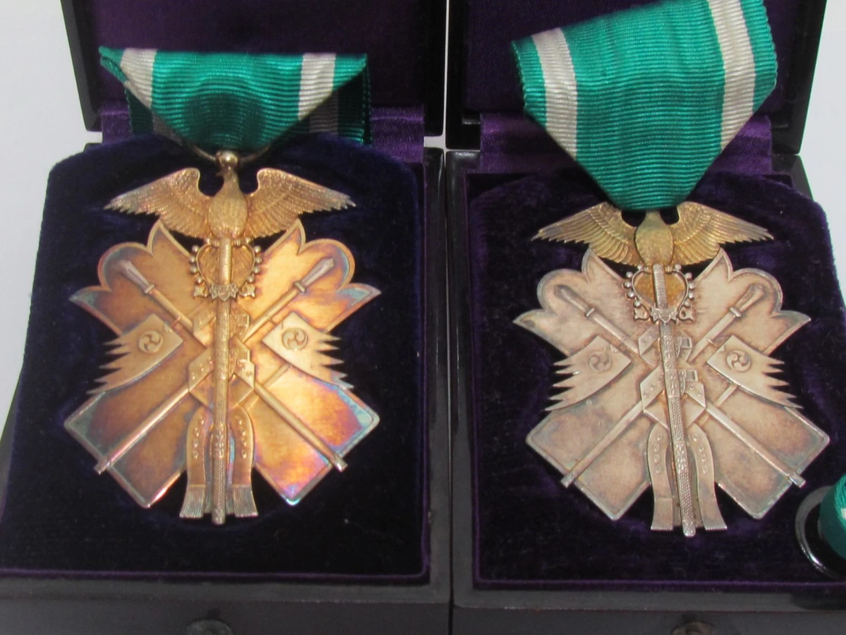 二战时期原装日本奖章、饰针、绶带| eBay