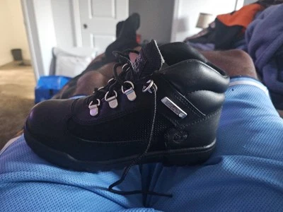 Timberland Little Kids' Field Boots Black Smooth TB015706001 - Image 1 of 4