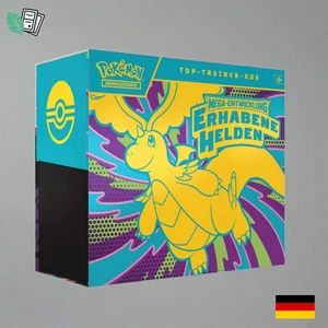Pokémon TCG Top Trainer Box Erhabene Helden Ascended Heroes DE Vorbestellung - Bild 1 von 1
