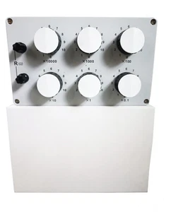 Einstellbare Widerstände DC Resistance Box Decade Widerstand mit Bereich 0,1 ~ 111111,0 Ω - Bild 1 von 17