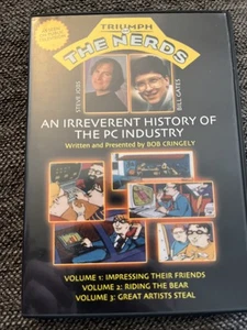 TRIUMPH OF THE NERD An Irreverent History of the PC Industry Jobs Gates DVD Rare - Bild 1 von 2