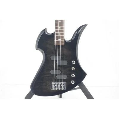 B.C.Rich MOCKINGBIRD BASS 780JE Electric Bass Guitar Black Used - Image 1 of 4