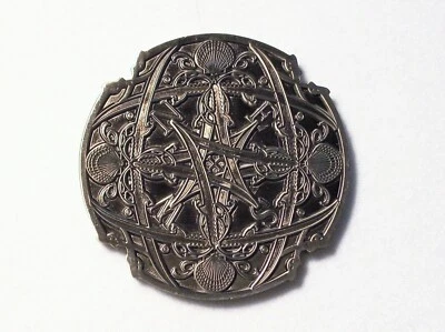 Brújula de mar costera - Acabado plateado antiguo - Geocoin nueva sin activar Foto 1 de 2