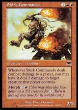 Magic the Gathering MTG Skirk Commando (228) Onslaught   NM