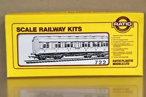 RATIO 722 OO GAUGE KIT BUILT LMS CLERESTORY COMPOSITE EXPRESS COACH KIT oe - Picture 1 of 4