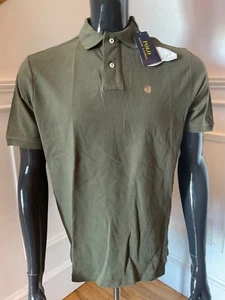 Polo Ralph Lauren Men's M Classic-Fit lightweight summer Mesh Polo shirt (Green) - Picture 1 of 5