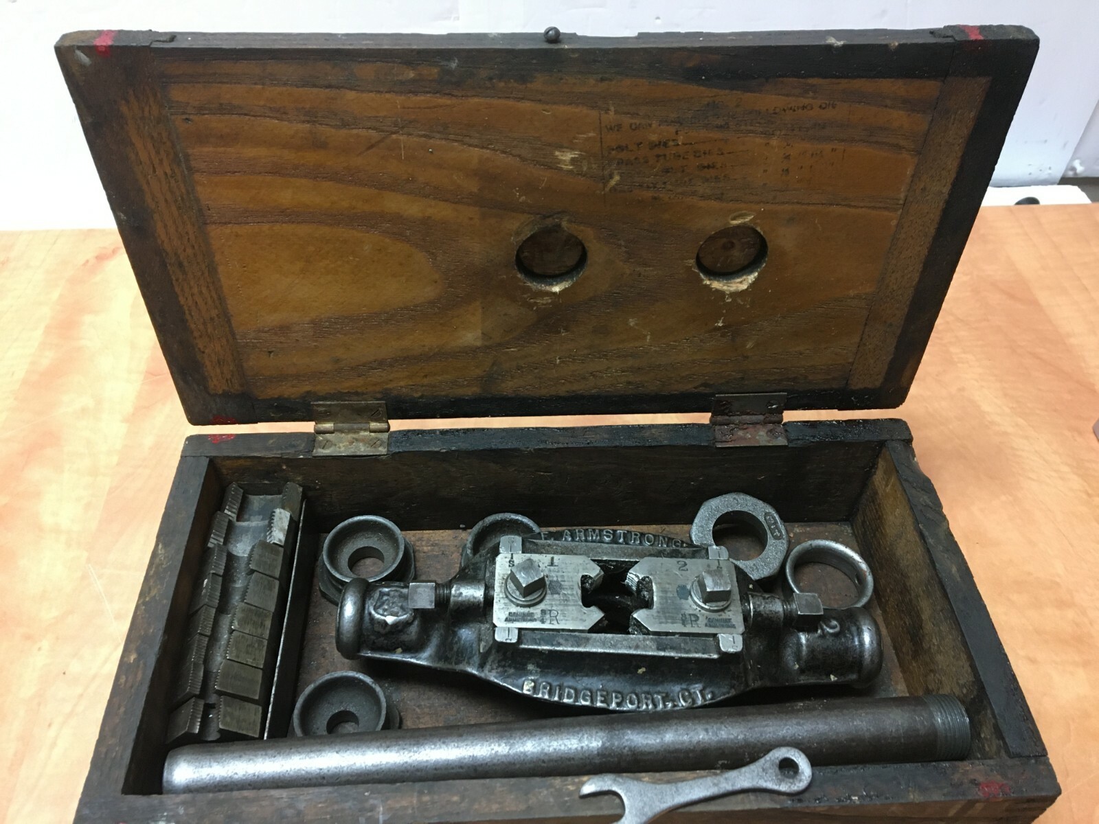 Original Wooden Box USA Antique 20pc | eBay