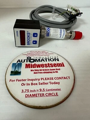 BROOKS LR-056 | GFD15T5BSM DISPLAY / SOLID SENSEN II PRESSURE XDUCER SHIPSAMEDAY - Image 1 of 4