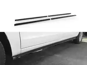 Extensiones faldones laterales diseño motordrome mercedes vito largo w447 negro brillante - Imagen 1 de 4