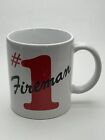 Vintage Fireman Mug Mr Mugs #1 Fireman Coffee Tea Mug Firehouse Fire Station