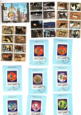 Stamp  Collection 132 World wide  and stamp strips  and blocks c(mb24 - Image 1 of 4