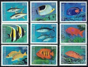 MICRONESIA – 1996–FISHES– VF ** - Picture 1 of 1